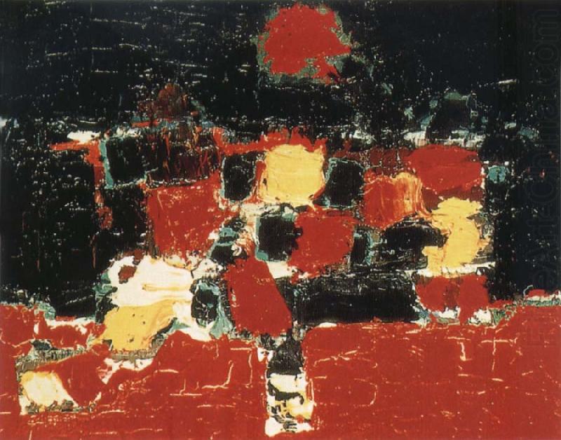 Footballer, Nicolas de Stael